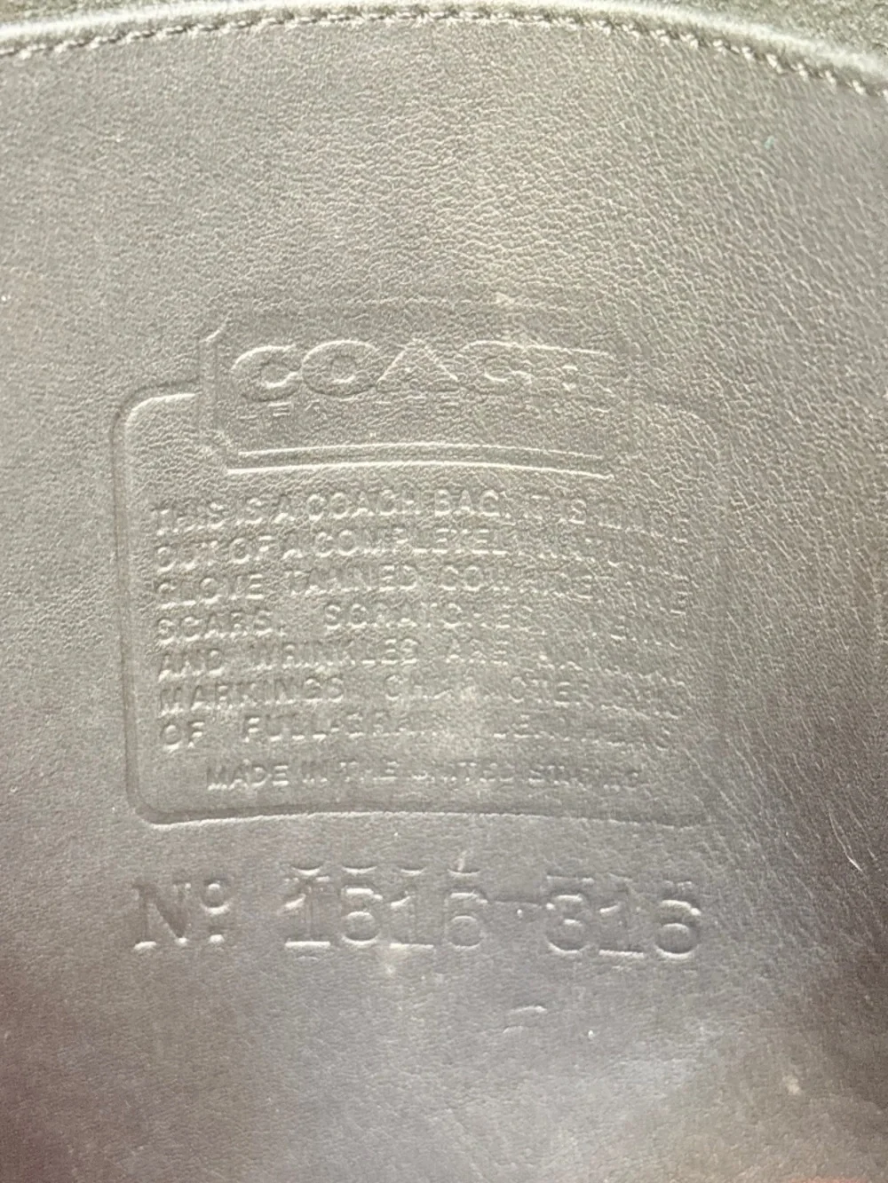 Coach very poor